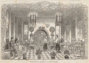 Salong i huset til en kinesisk adelsmann av Alfred Crowquill