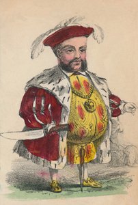 Henrik VIII, 1856 av Alfred Crowquill