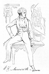 William Harrison Ainsworth, c1835, 1904 av Alfred Crowquill