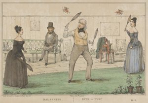 Vive la France, Pendel, Begge i slep, ca. 1840. av Alfred E. Baker