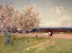 Pløying av Alfred East