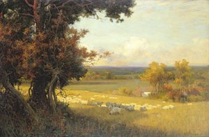 The Golden Valley (olje på lerret)