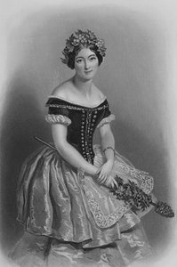 Carlotta Grisi, La Giselle (engraving)