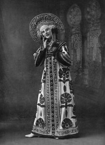 Anna Pavlova 1881-1912, russisk ballettdanser, 1911-1912.