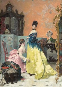 Tilpasningen, av Alfred Emile Stevens