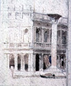 En bygning i Venezia, nær St. Mark