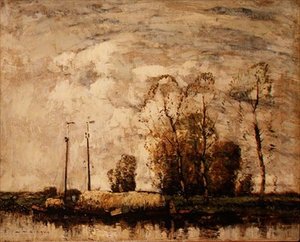 Nederlandsk kanal av Alfred Gibson William