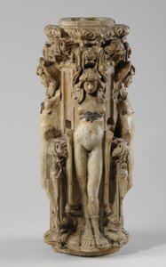 En av 9 maquetter for Sam Wilson Chimneypiece, ca. 1908-14 av Alfred Gilbert