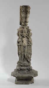 En av 9 maquetter for Sam Wilson Chimneypiece, ca. 1908-14 av Alfred Gilbert