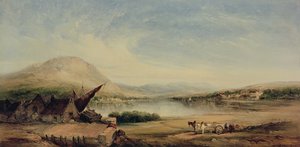 Lakeside View, 1800-tallet av Alfred Gomersal Vickers