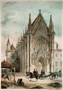 Kapellet i Chateau de Vincennes av Alfred Guesdon