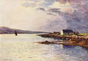 En kommende storm, Bertraghboy Bay av Alfred Heaton Cooper