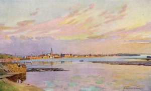 Luleå, Lappland, eksporthavnen for jernmalm av Alfred Heaton Cooper