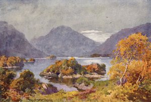 The Upper Lake, Killarney av Alfred Heaton Cooper