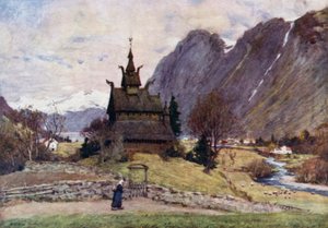 Vik stavkirke, Sognefjorden