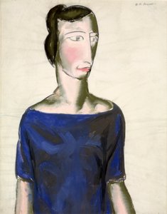 Portrett av en jente, 1923. av Alfred Henry Maurer