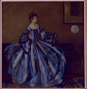 Kvinne i interiøret, 1901