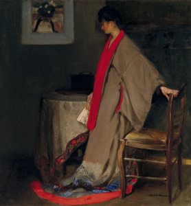 Ung kvinne i Kimono, ca. 1901