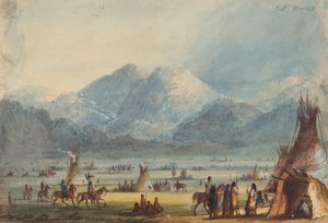 Cut Rocks, c.1837 (pencil, watercolor and gouache on paper)   1315336   no       norwegian Successfully Translated  Original: Equivalent, 1931. Translat: Equivalent, 1931. 1188445 no norwegian Successfully Translated Original: Red Breast (Robin), Great Tit av Alfred Jacob Miller