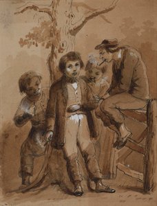 Berusede Sam av Alfred Jacob Miller