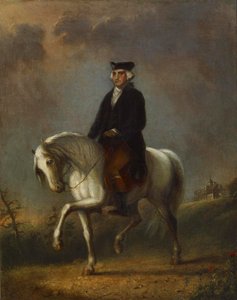 George Washington på Mount Vernon av Alfred Jacob Miller