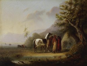 Sioux-indianerne i fjellene