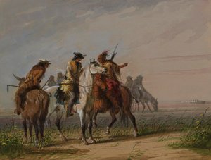 Indianersertifikatet av Alfred Jacob Miller