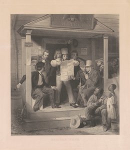 Meksikanske nyheter av Alfred Jones, after Richard Caton Woodville