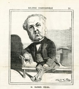 Illustrasjon i Le Charivari av Alfred Le Petit