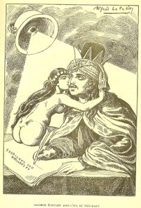 Illustrasjon av Alfred Le Pete (1841-1909) i Gros-Jean og hans prestegjeld