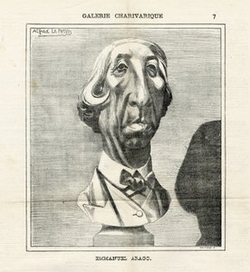 Illustrasjon av Alfred Le Pete (1841-1909) i Le Charivari av Alfred Le Petit