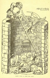 Illustrasjon av Alfred Le Petité (1841-1909) i Gros-Jean og hans prestegjeld