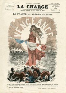 The Charge (1870), nummer 18, satirisk i farger av Alfred Le Petit