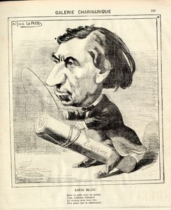 Le Charivari, satirisk i svart-hvitt av Alfred Le Petit