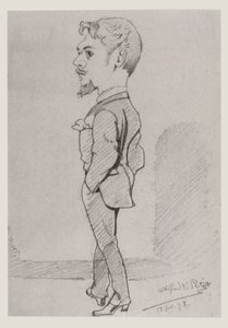 Portrett av Mars, 1873 av Alfred Le Petit