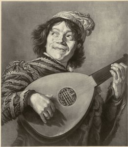 The Jester, etter Frans Hals av Alfred Louis Bahuet