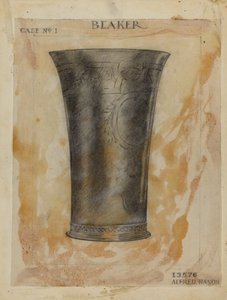 Sølvbeger av Alfred Nason