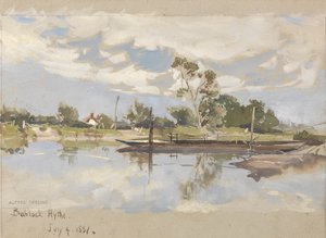 Bablock Hythe, nær Oxford