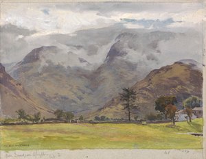 Fra Dungeon Ghyll av Alfred Parsons