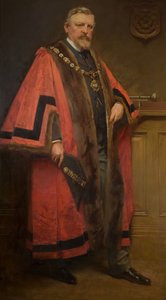 Portrett av rådmann John Townsend, 1902.