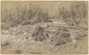 Dalles av St. Louis av Alfred R. Waud