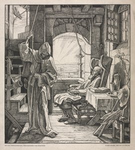 Dance of Death: Death as a Friend, 1850.