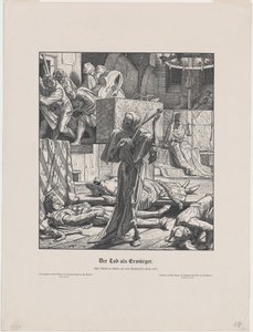 Døden som en venn av Alfred Rethel