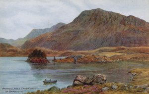 Arthog Lake og Cader Idris, nr. Barmouth