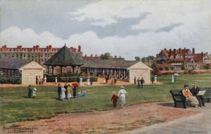 Bandstand og Shelter, Littlehampton av Alfred Robert Quinton