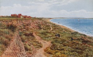 Klipper, med utsikt mot øst, Barton-on-Sea av Alfred Robert Quinton