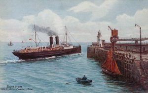 Folkestone, avgang fra Channel Boat av Alfred Robert Quinton