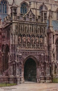 Gloucester Cathedral, South Porch av Alfred Robert Quinton
