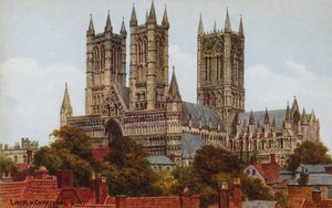 Lincoln Cathedral, SW av Alfred Robert Quinton