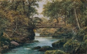 Llandrindod Wells, Alpine Bridge av Alfred Robert Quinton